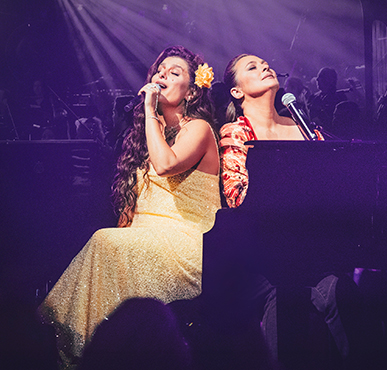 קרן פלס ומירי מסיקה עם הפילהרמונית הישראלית