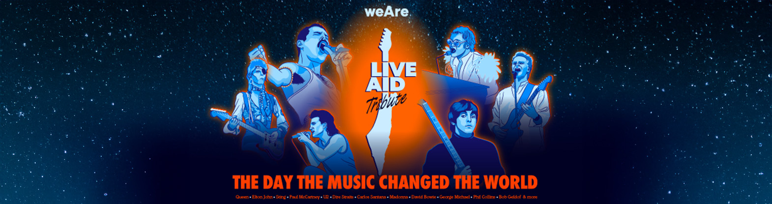 לייב אייד Live Aid – מופע הענק משנות ה-80